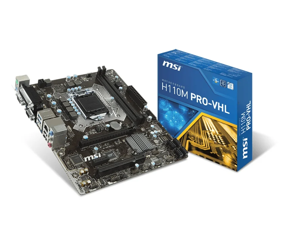 مادربرد ام اس آی مدل MSI H110M(دست دوم)