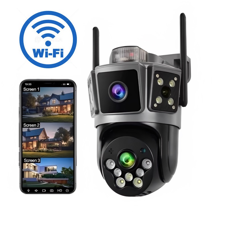 دوربین دو لنز   okam pro s7 wifi