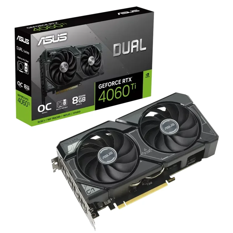 کارت گرافیک ایسوس مدل ASUS DUAL GeForce RTX 4060 ti OC 8GB