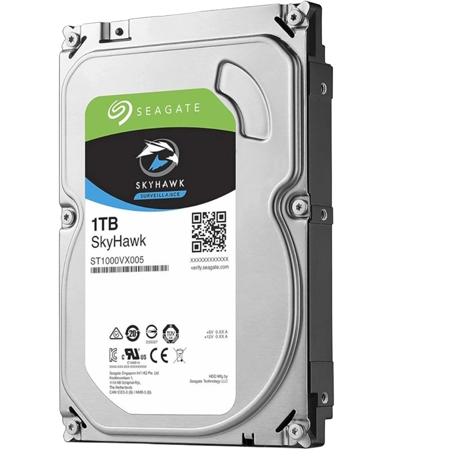 هارد دیسک اینترنال سیگیت مدل SkyHawk ظرفیت 1 ترابایت (سلامت 100)