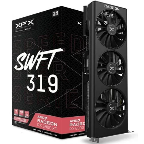 کارت گرافیک XFX RX 6900 XT AMD SWFT 319 16GB(دست دوم)