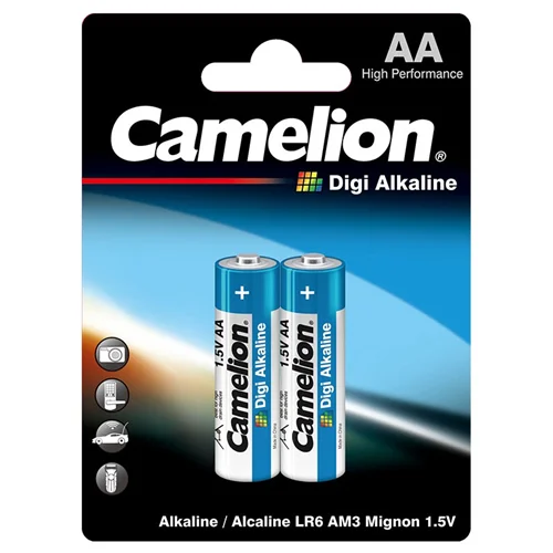 باطری قلمی Digi Alkaline دیجی آلکالاین کملیون Camelion بسته 2عددی