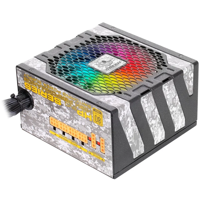 منبع تغذیه گرین 800 وات مدل GP800B-HP EVO 80 Plus Gold