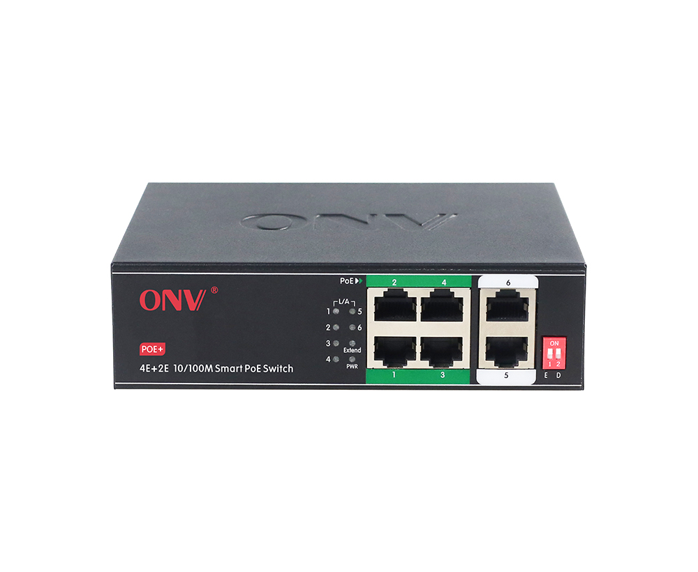 سوئیچ 4 پورت POE مدل ONV H1064PLD
