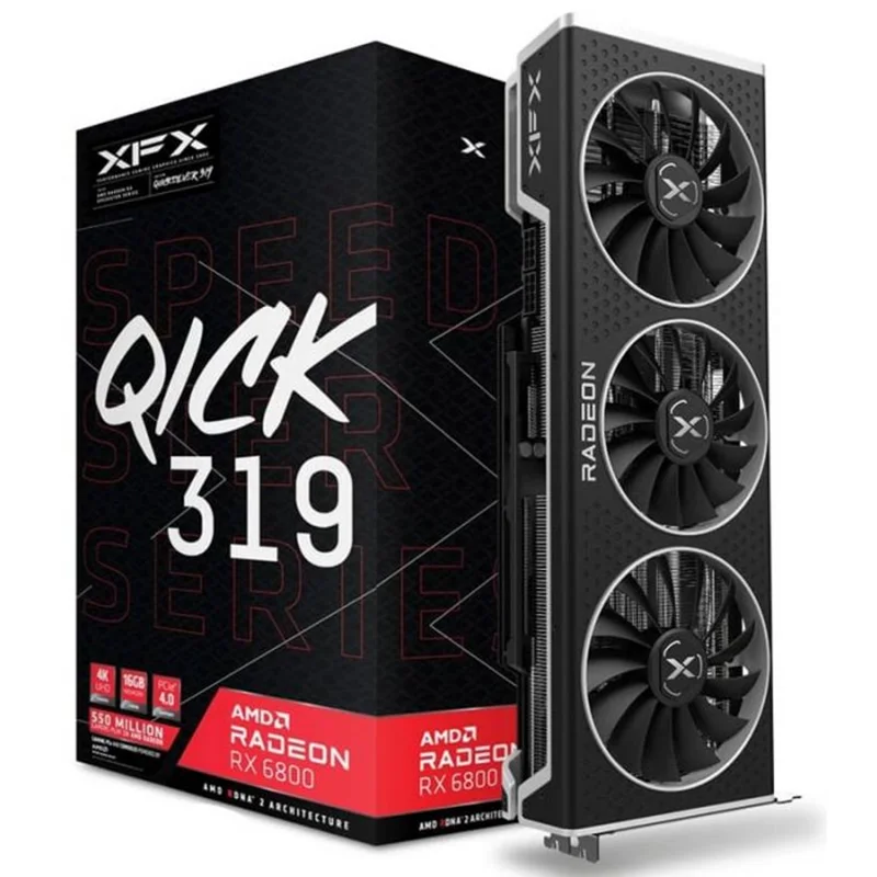 کارت گرافیک ایکس اف ایکس XFX RX 6800 QICK 319 16GB