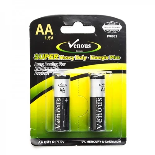 باتری قلمی ونوس مدل Venous AA PVB01