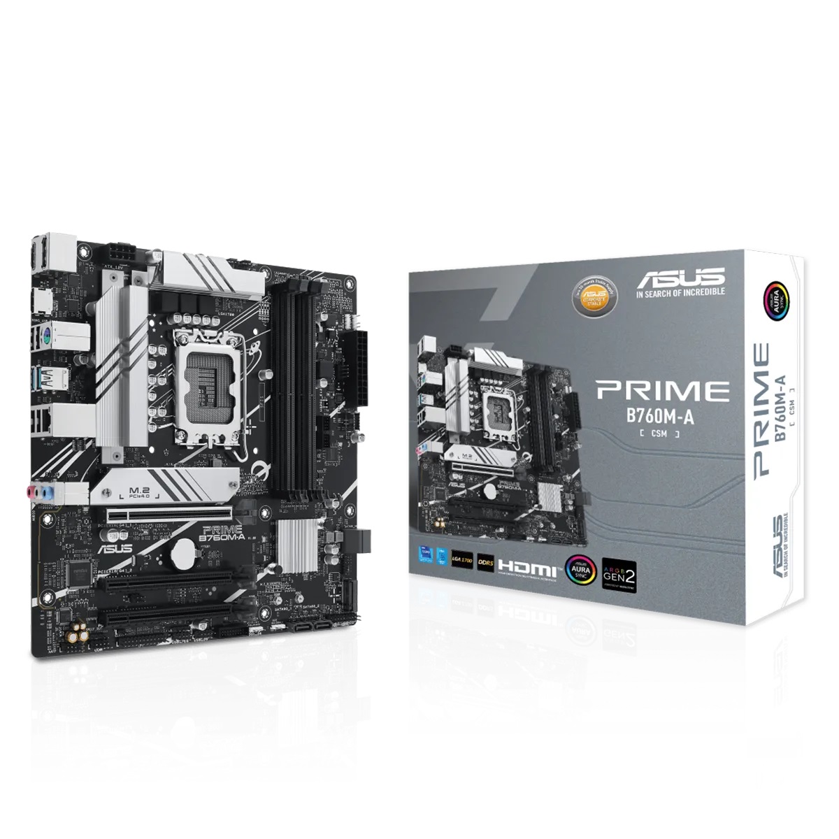 مادربرد ایسوس مدل ASUS Prime B760M-A CSM DDR5