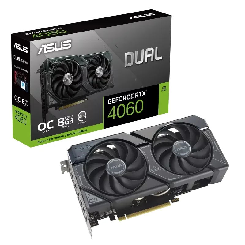 کارت گرافیک ایسوس مدل ASUS Dual GeForce RTX 4060 OC 8GB