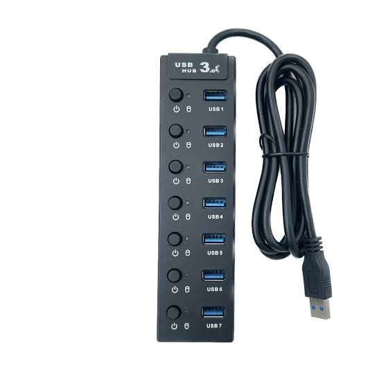 هاب 7 پورت USB 3.0 کی نت مدل Knet H9