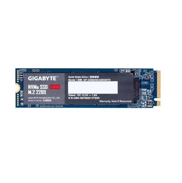 حافظه SSD اینترنال 256 گیگابایت Gigabyte مدل GP-GSM2NE3256GNTD NVMe M.2