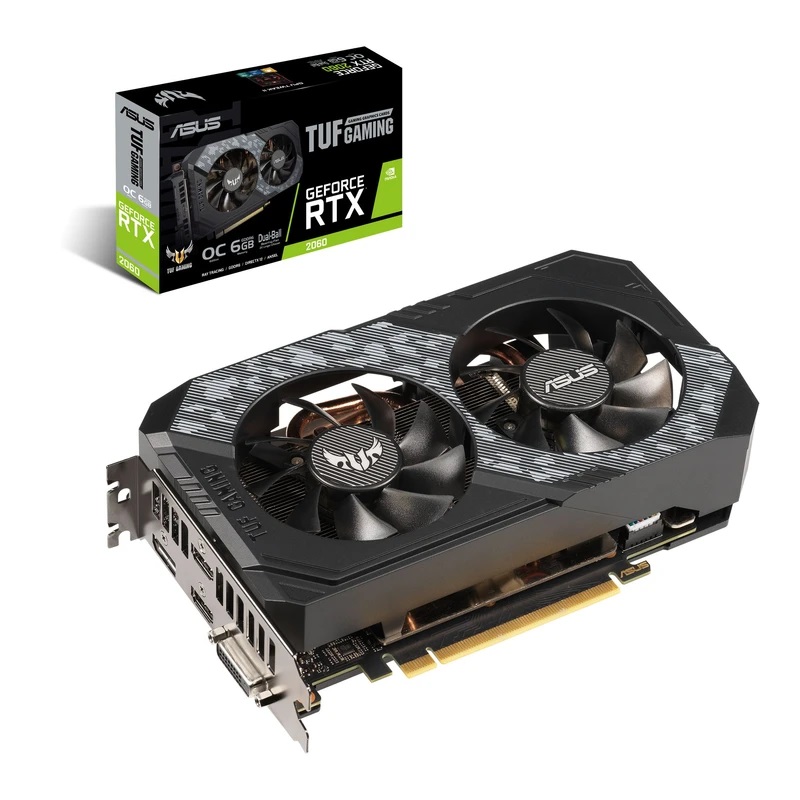 کارت گرافیک ایسوس مدل ASUS TUF GAMING RTX 2060 OC 6G