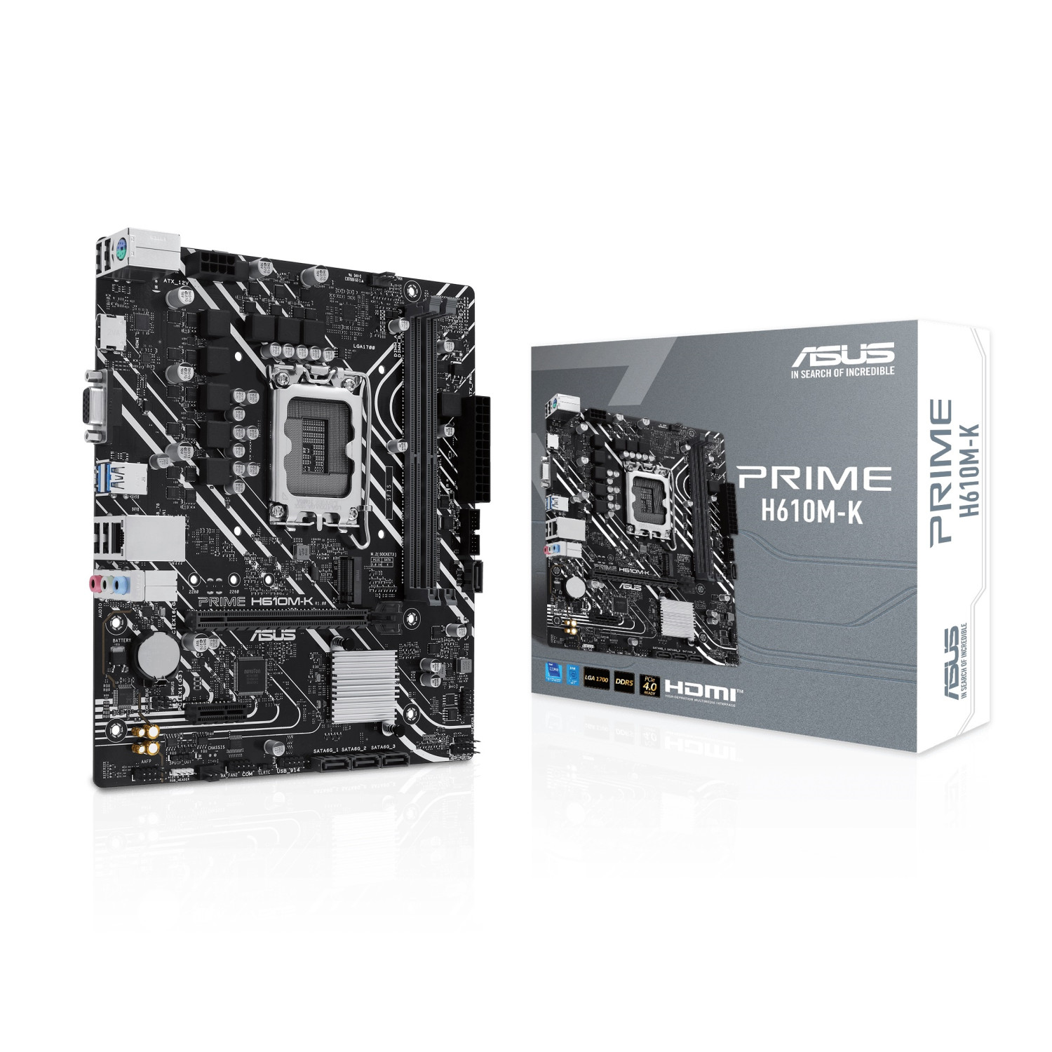 مادربرد ایسوس مدل ASUS PRIME H610M-K D5