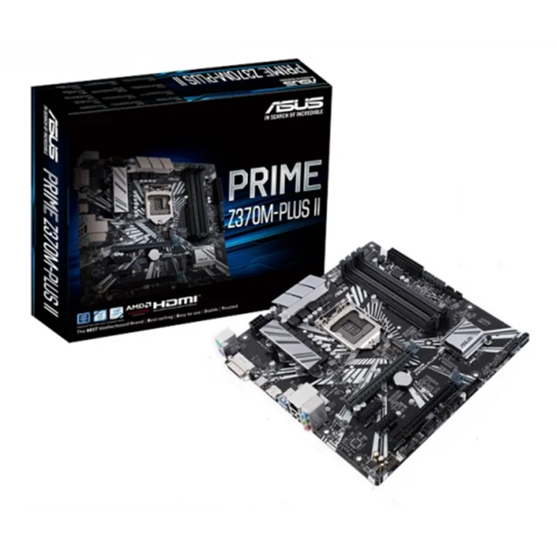 مادربرد ایسوس مدل ASUS Z370M-PLUS  II (دست دوم)