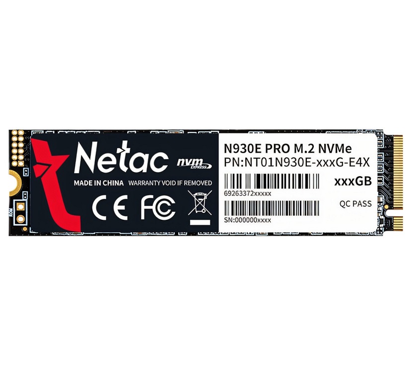 حافظه اس اس دی نتاک 256 گیگابایت Netac N930E PRO NVMe M.2 256GB