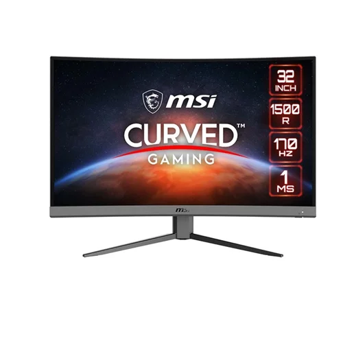 مانیتور گیمینگ منحنی ام اس آی 31.5 اینچ مدل MSI G32C4 E2