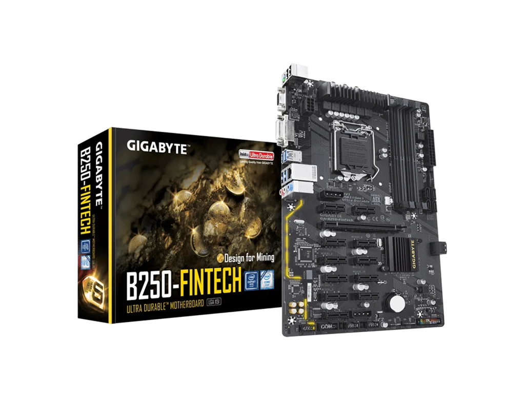 مادربرد گیگابایت مدل Gigabyte GA-B250m fintech
