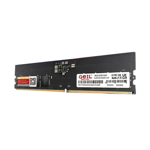 رم دسکتاپ گیل مدل RAM Geil DDR5 8GB 5600MHz mellenium CL40
