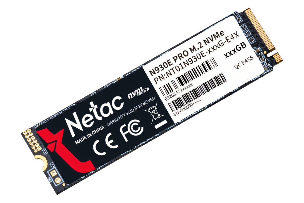 حافظه اس اس دی نتاک 256 گیگابایت Netac N930E PRO NVMe M.2 256GB