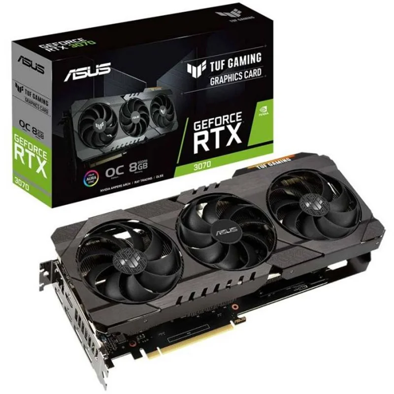 کارت گرافیک ایسوس ASUS RTX 3070 TUF Gaming OC 8GB
