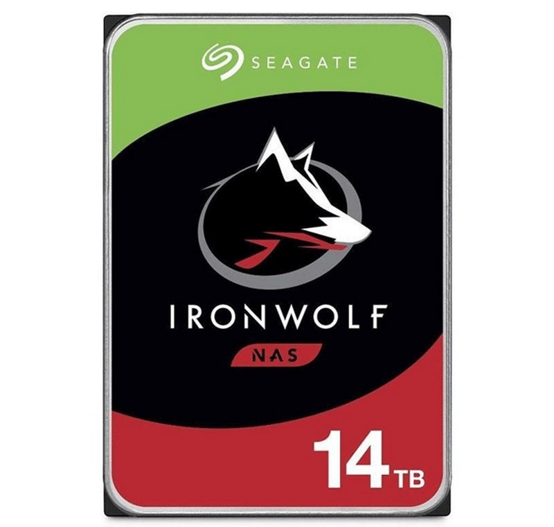 هارد دیسک اینترنال سیگیت ظرفیت 14 ترابایت 14TB مدل Seagate IronWof