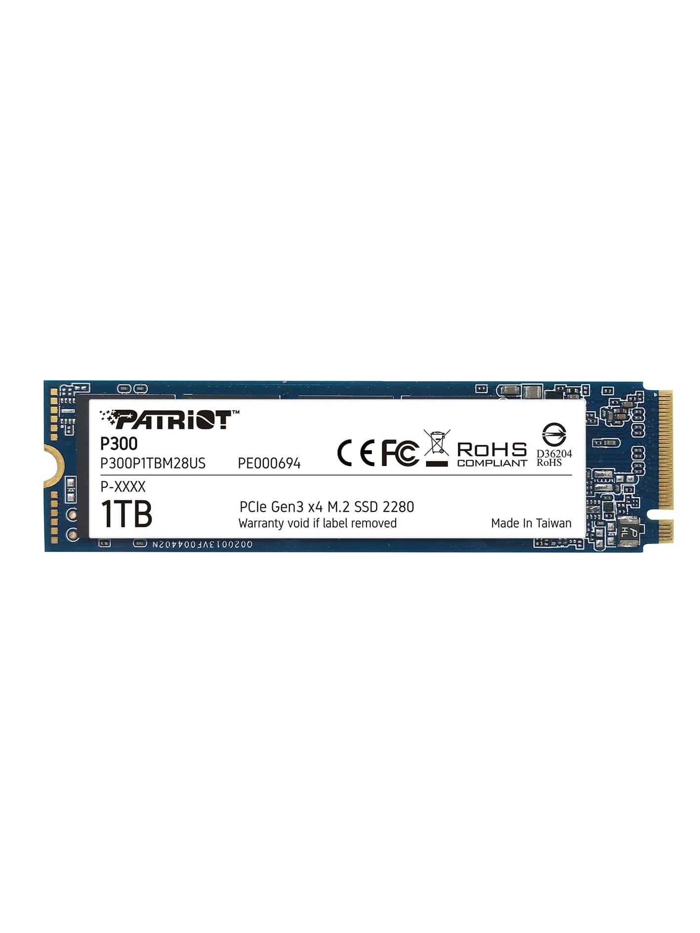 حافظه ssd اینترنال 1 ترابایت M.2 پاتریوت مدل Patriot 1TB P300