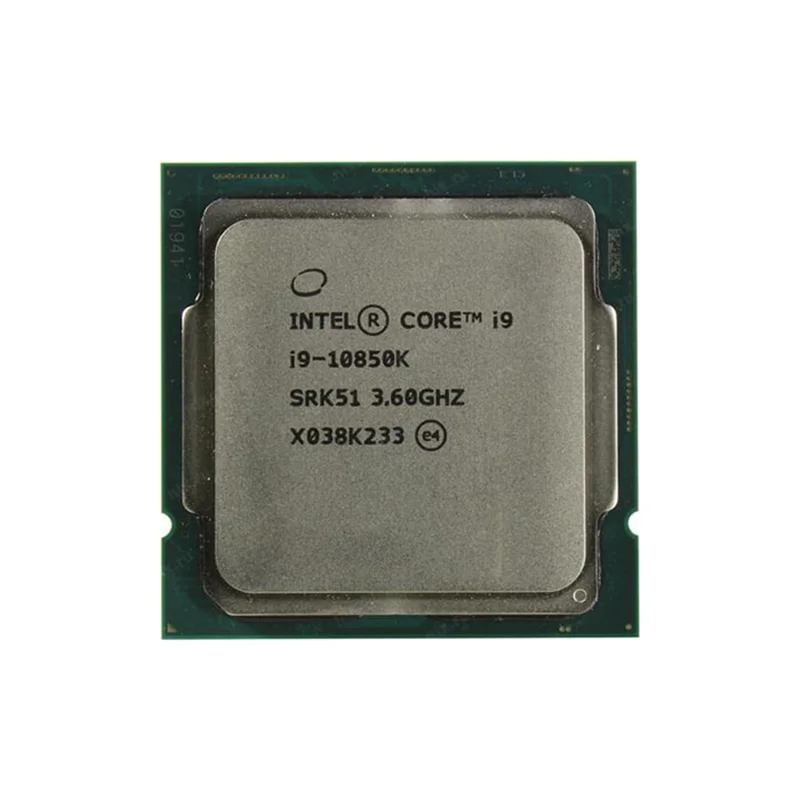 پردازنده مرکزی اینتل سری Comet Lake مدل Core i9-10850k