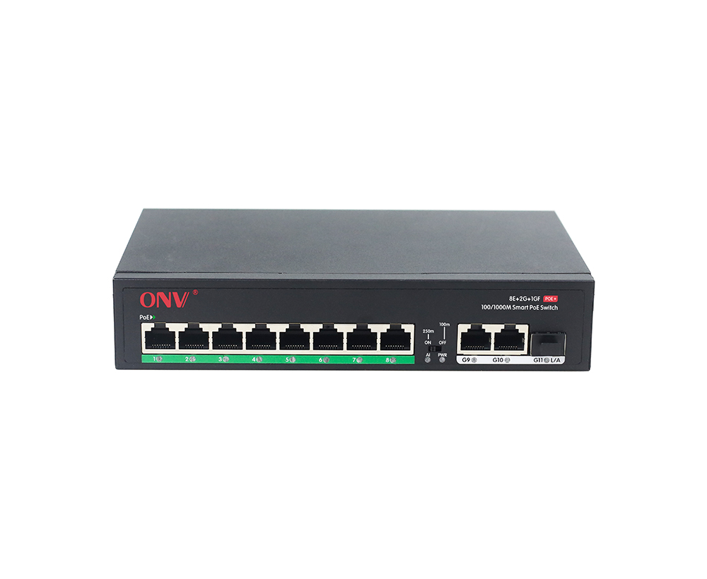 سوئیچ 8 پورت POE مدل ONV H1108PFD