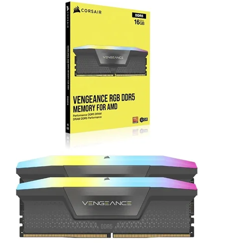 رم دسکتاپ32گیگ کورسیر RAM Vengeance RGB 32GB DUAL DDR5 5600mhz
